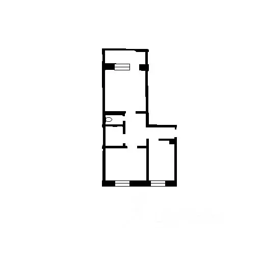 2-к кв. Татарстан, Нижнекамск ул. Рифката Гайнуллина, 10 (41.0 м) - Фото 1