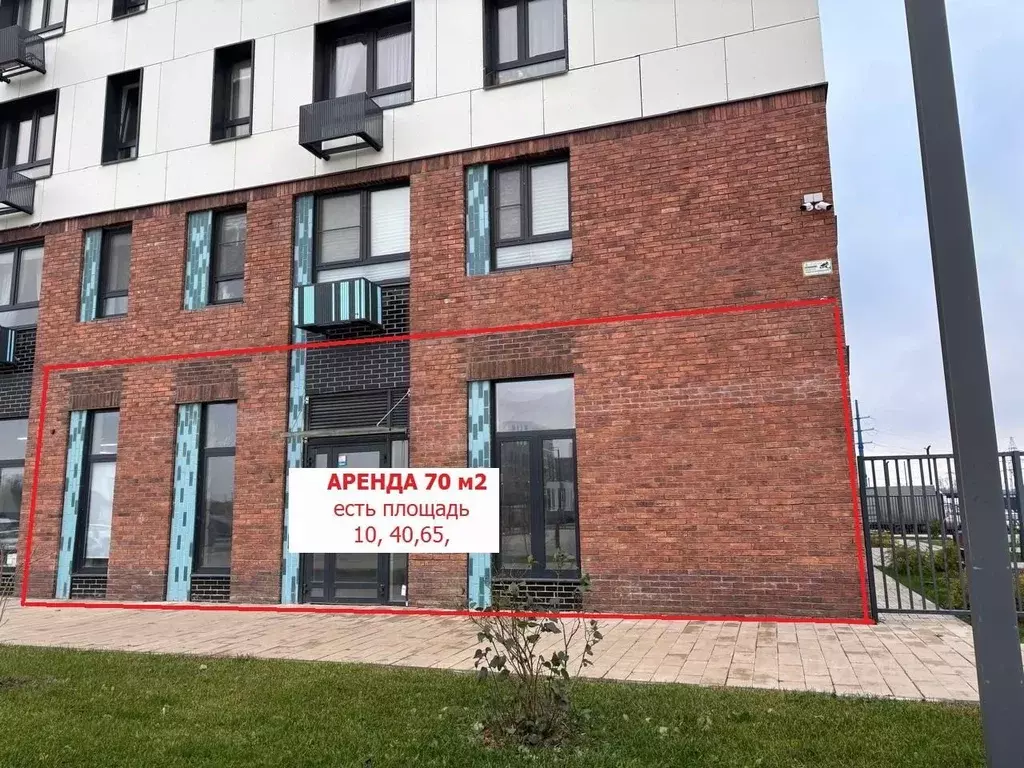 Торговая площадь в Московская область, Домодедово городской округ, с. ... - Фото 1