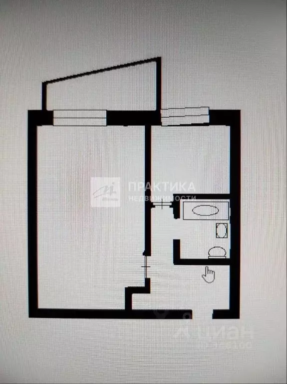 1-к кв. Москва Тихвинская ул., 17С1 (32.0 м) - Фото 2