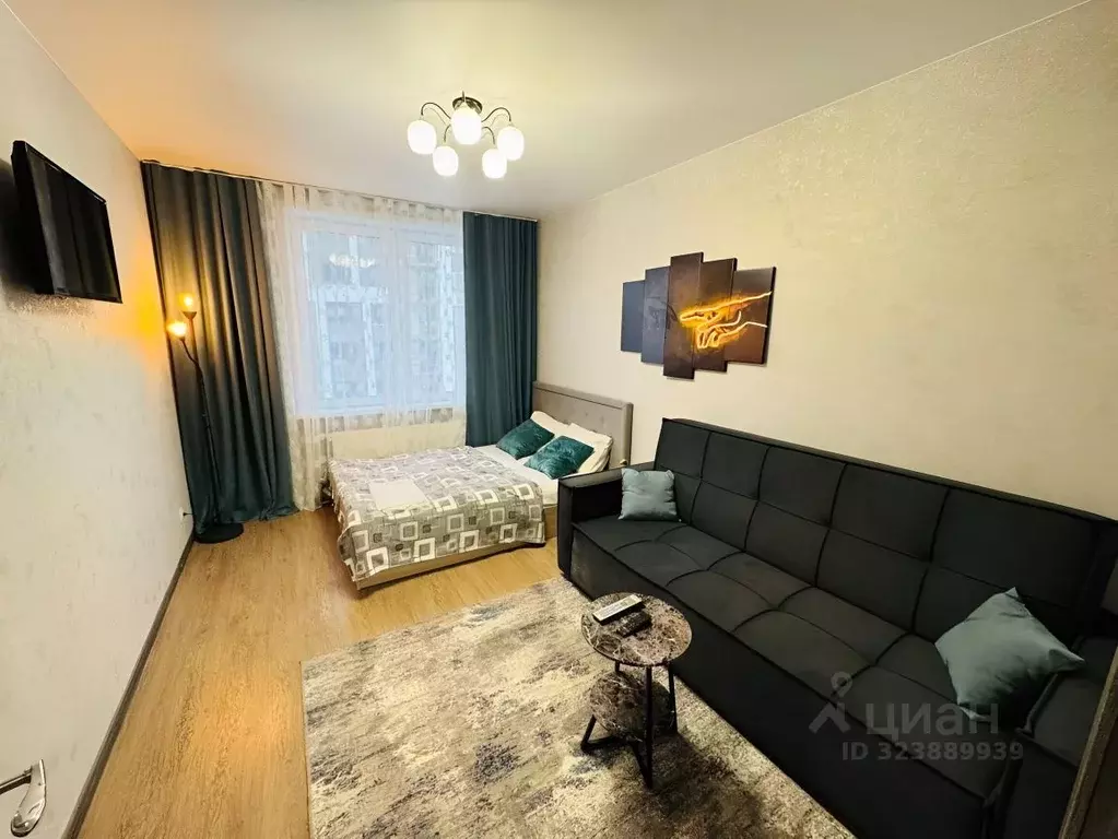 1-к кв. Красноярский край, Красноярск Свободный просп., 66Рк1 (45.0 м) - Фото 1