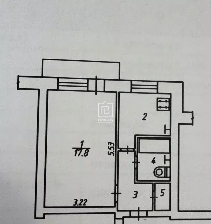 1-к кв. Калужская область, Калуга ул. Гурьянова, 12к2 (32.7 м) - Фото 2