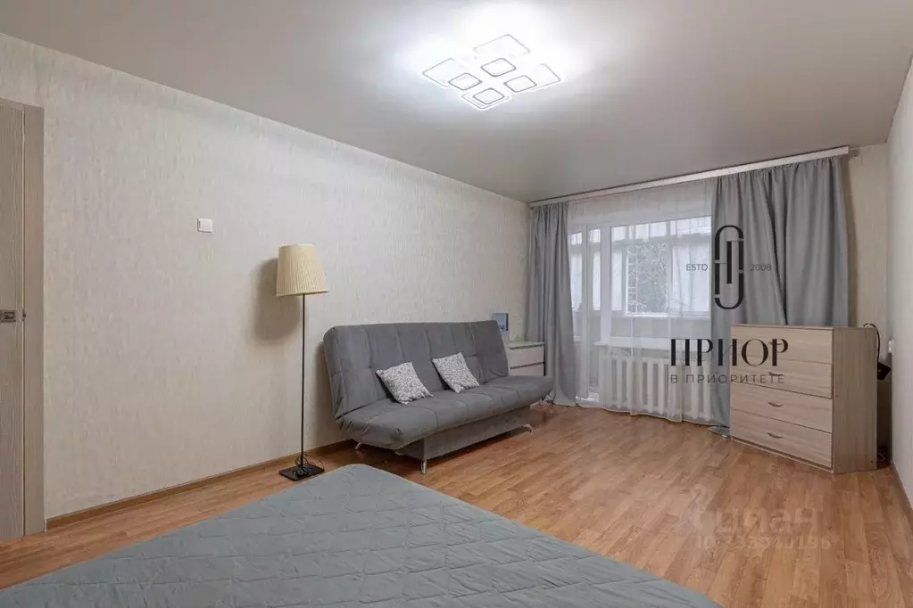 1-к кв. Татарстан, Казань ул. Юлиуса Фучика, 121 (35.2 м) - Фото 1