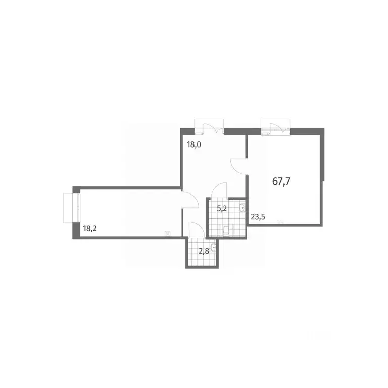 Помещение свободного назначения в Санкт-Петербург ул. Шкиперский ... - Фото 2