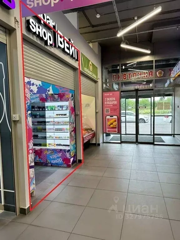 Торговая площадь в Санкт-Петербург просп. Маршака, 10 (7 м) - Фото 1