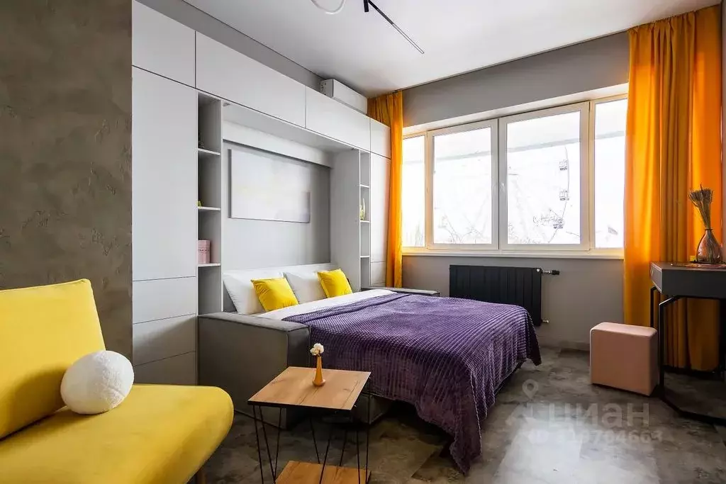 1-к кв. Нижегородская область, Нижний Новгород Сенная пл., 1 (40.0 м) - Фото 1