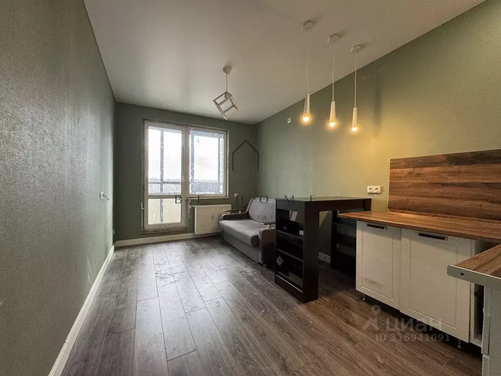 Студия Санкт-Петербург наб. Реки Каменки, 13к3 (21.95 м) - Фото 0
