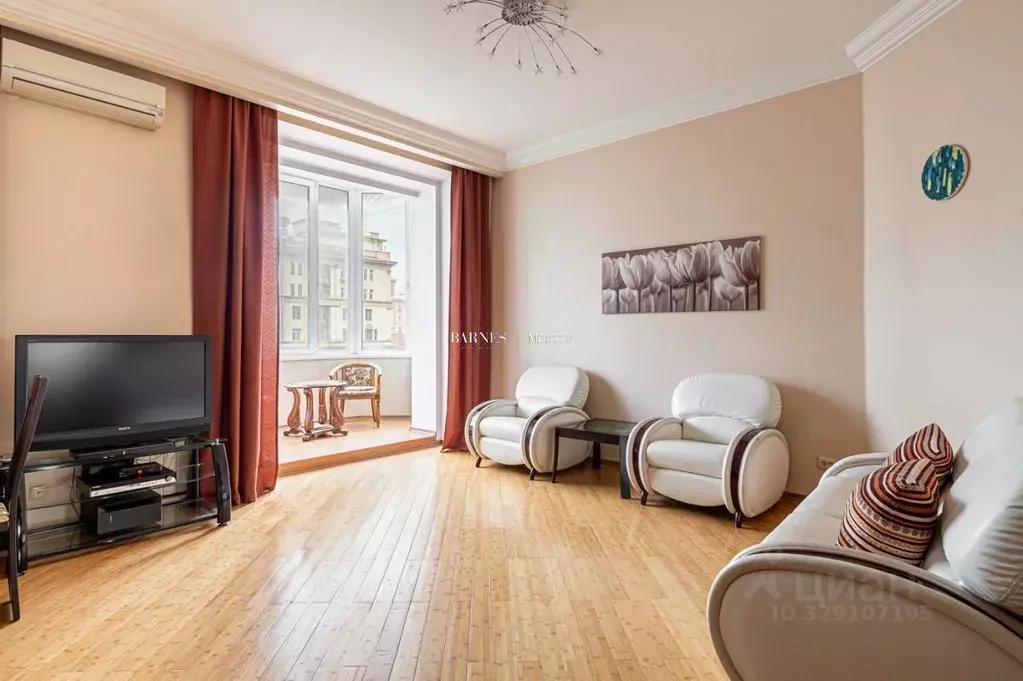 3-к кв. Москва ул. Новый Арбат, 23 (100.0 м) - Фото 2