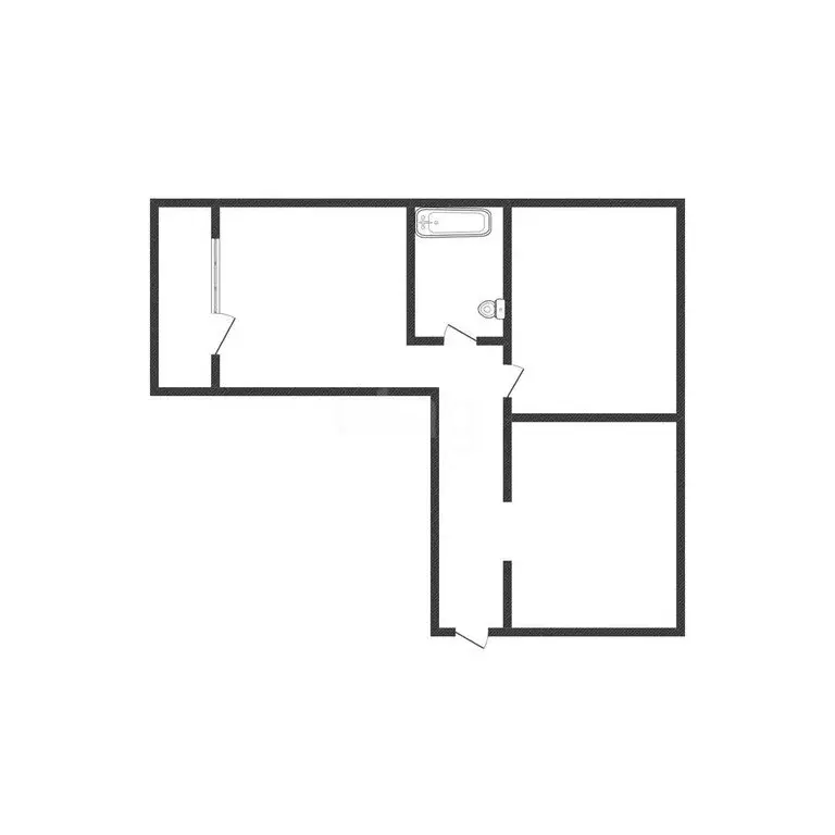 2-комнатная квартира: Черногорск, Советская улица, 43А (49 м) - Фото 1