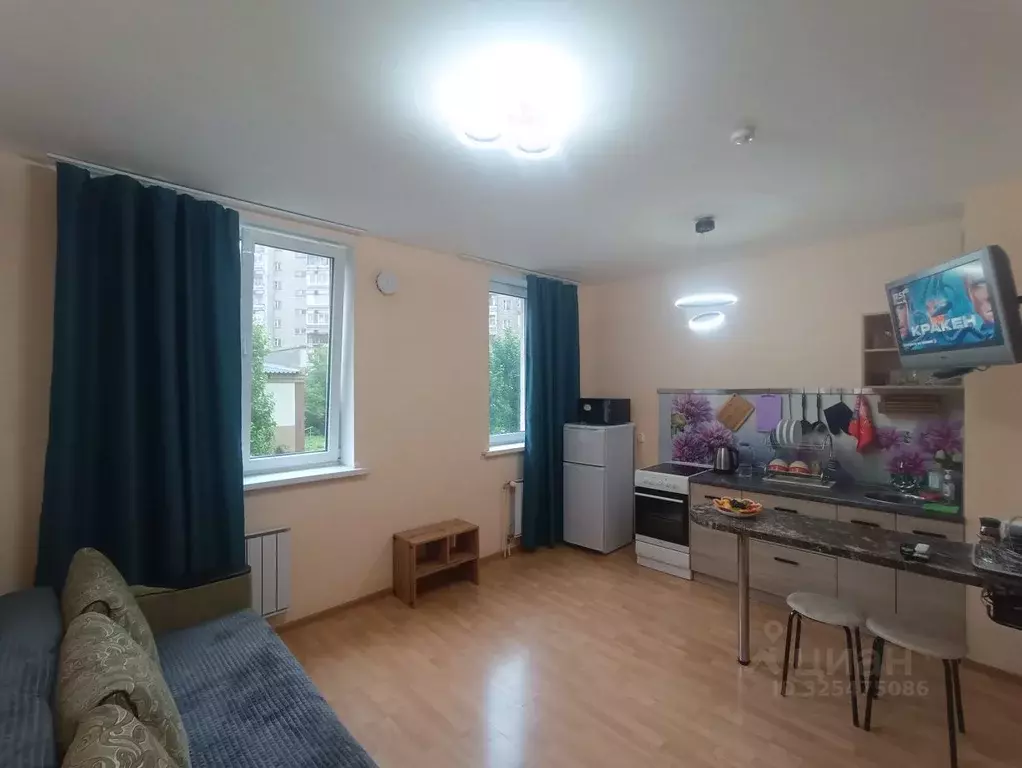 Студия Свердловская область, Екатеринбург ул. Парниковая, 6 (30.0 м) - Фото 1