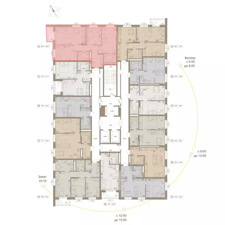 3-к кв. Башкортостан, Уфа бул. Яркий (80.26 м) - Фото 1