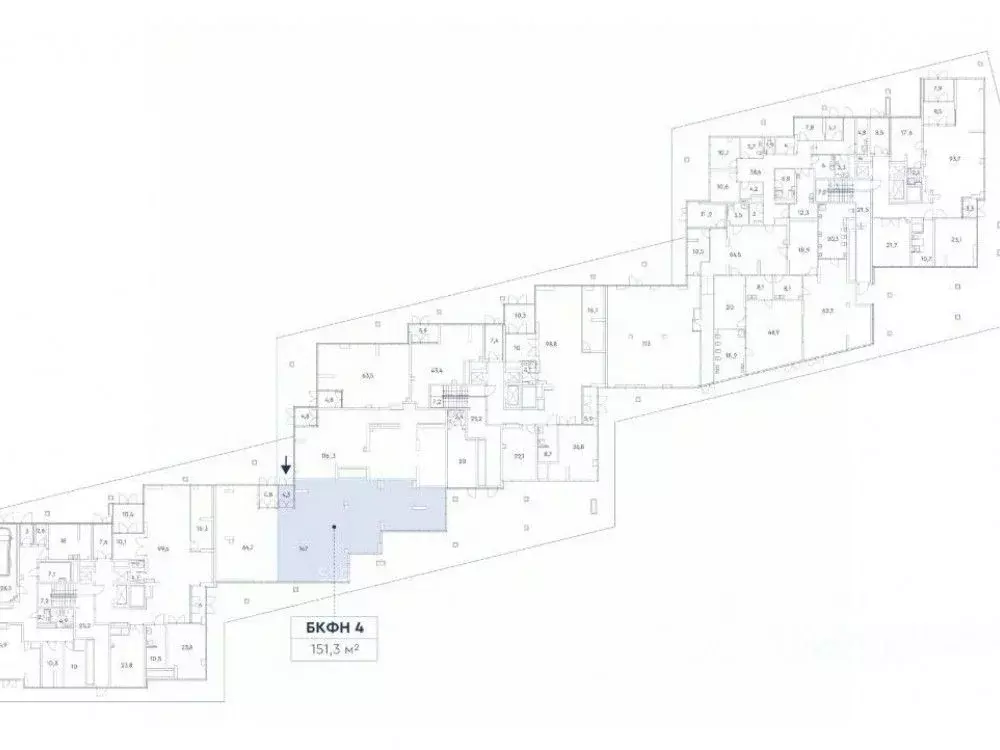 Помещение свободного назначения в Москва Миклухо-Маклая ул., вл23 (151 ... - Фото 2