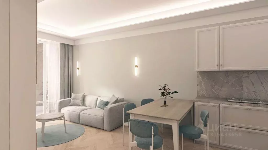 1-к кв. Краснодарский край, Анапа Eden Family Hotel жилой комплекс ... - Фото 0