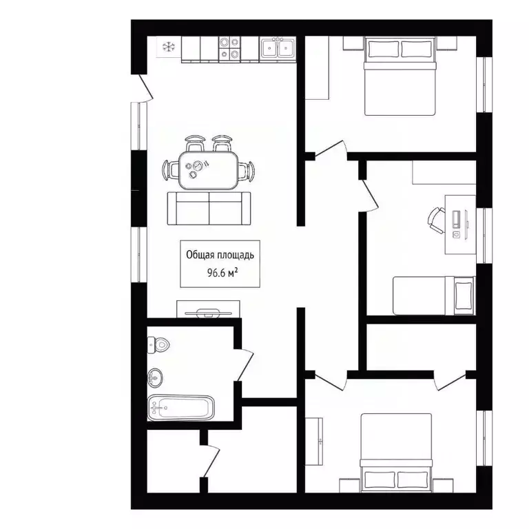 Дом в Алтай, Майминский район, с. Майма Алтайская ул., 83 (97 м) - Фото 2