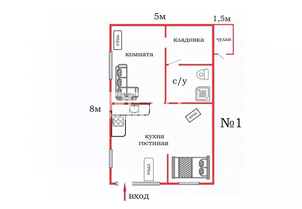 Дом в Ленинградская область, Выборгский район, Приморское городское ... - Фото 2
