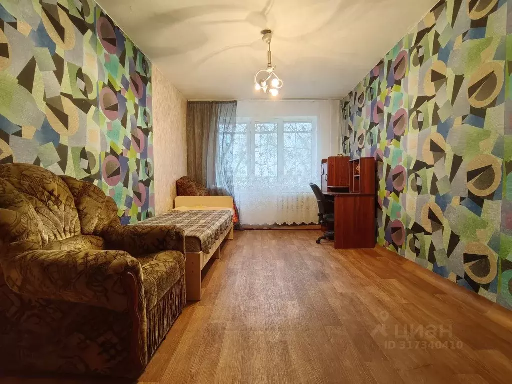 1-к кв. Кемеровская область, Кемерово ул. Ворошилова, 12 (33.0 м) - Фото 0