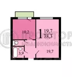 1-к кв. Москва ул. Верхние Поля, 28 (38.5 м) - Фото 2