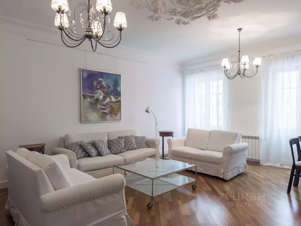 3-к кв. Санкт-Петербург наб. Канала Грибоедова, 29 (103.0 м) - Фото 1