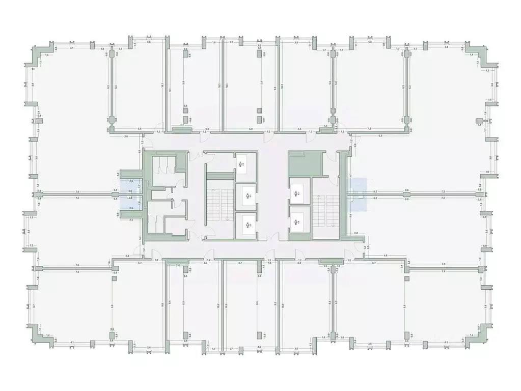 Офис в Москва 1-й Варшавский проезд, 1АС32 (108 м) - Фото 2