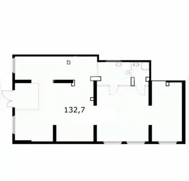 Торговая площадь в Москва Иловайская ул., 2 (133 м) - Фото 2