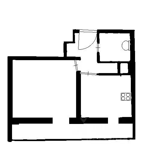 1-к кв. Санкт-Петербург ул. Среднерогатская, 13к1 (39.4 м) - Фото 2