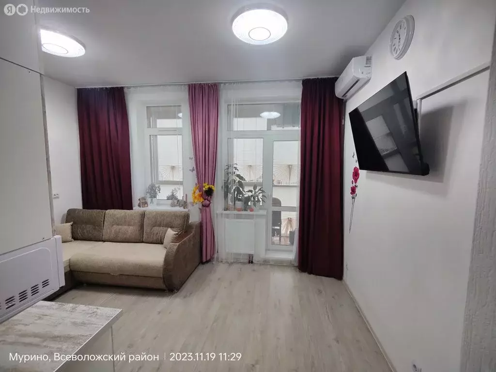 Квартира-студия: Мурино, Ручьёвский проспект, 15 (21.8 м) - Фото 0