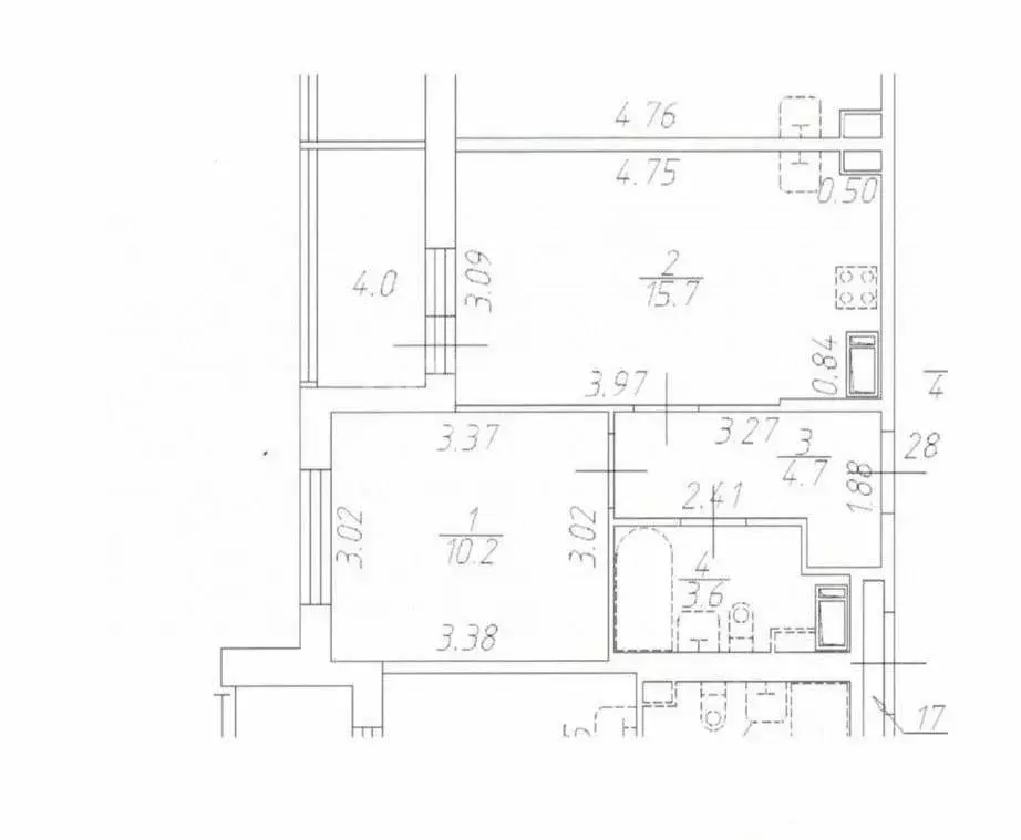 1-к кв. Санкт-Петербург просп. Буденного, 23к2 (34.2 м) - Фото 1