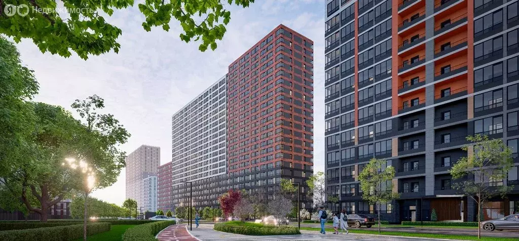 Квартира-студия: деревня Новосаратовка, Яркая улица, 2 (24.9 м) - Фото 2
