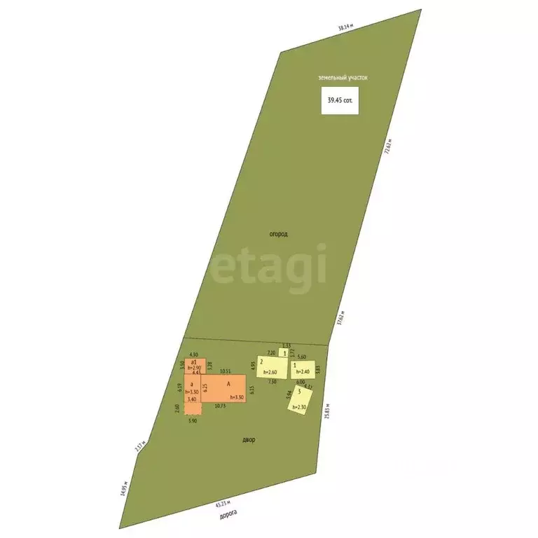 Дом в Орловская область, Орловский район, д. Зяблое 105 (51 м) - Фото 2