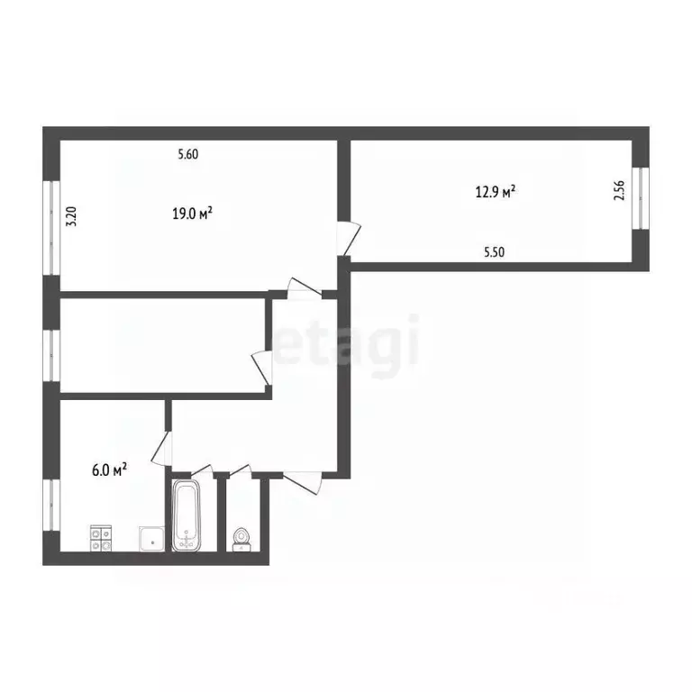 3-к кв. Камчатский край, Петропавловск-Камчатский ул. Пономарева, 10 ... - Фото 1