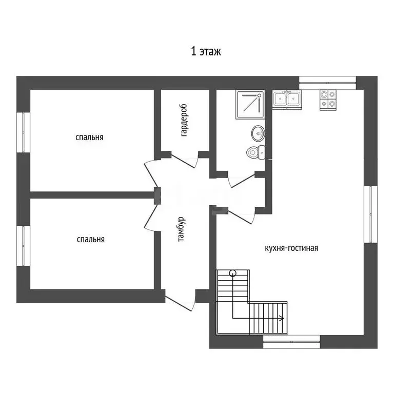 Участок в Бахчисарайский район, Долинненское сельское поселение, село ... - Фото 1