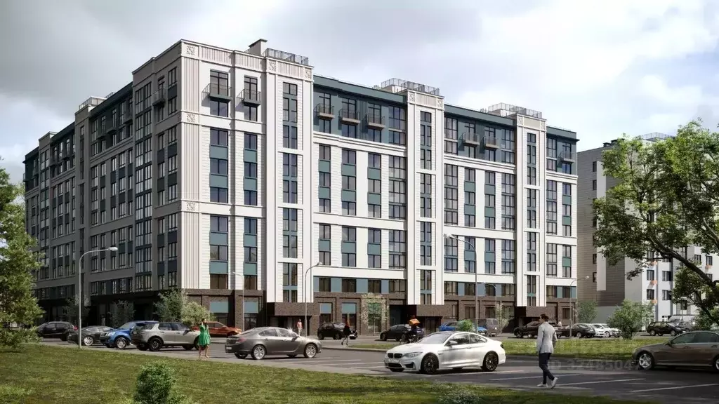 2-к кв. Калининградская область, Калининград ул. Героя России ... - Фото 2