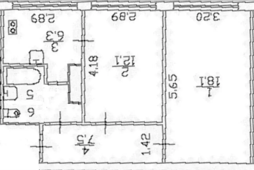 2-к кв. Санкт-Петербург просп. Просвещения, 24/2 (47.0 м) - Фото 1