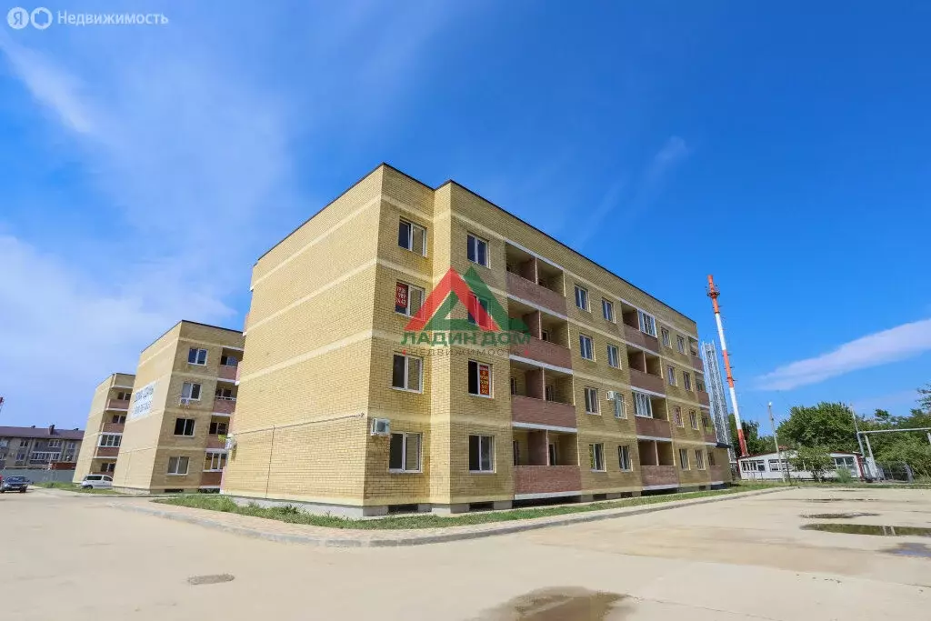 1-комнатная квартира: городской округ Краснодар, посёлок Пригородный, ... - Фото 2