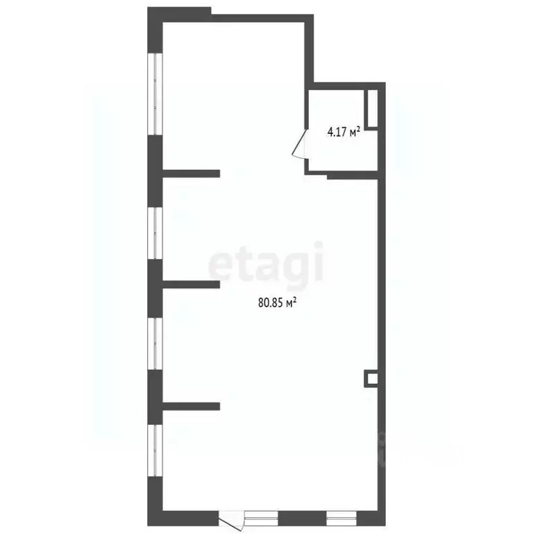 Помещение свободного назначения в Тюменская область, Тюмень Камчатская ... - Фото 1