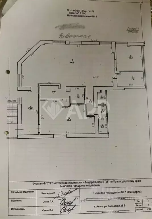 Помещение свободного назначения в Краснодарский край, Анапа Заводская ... - Фото 2