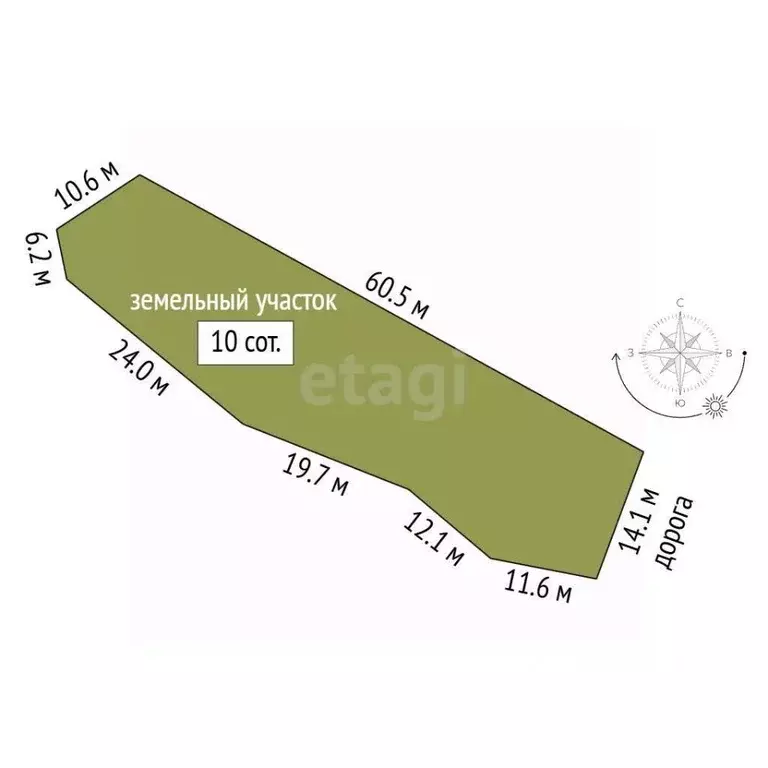 Участок в Крым, Бахчисарайский район, Куйбышевское с/пос, с. Танковое ... - Фото 1