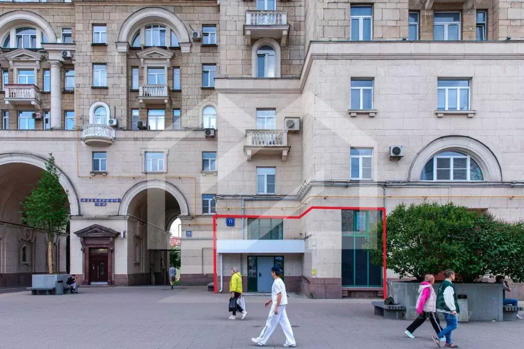 Торговая площадь в Москва Ленинградский просп., 71КГ (44 м) - Фото 1