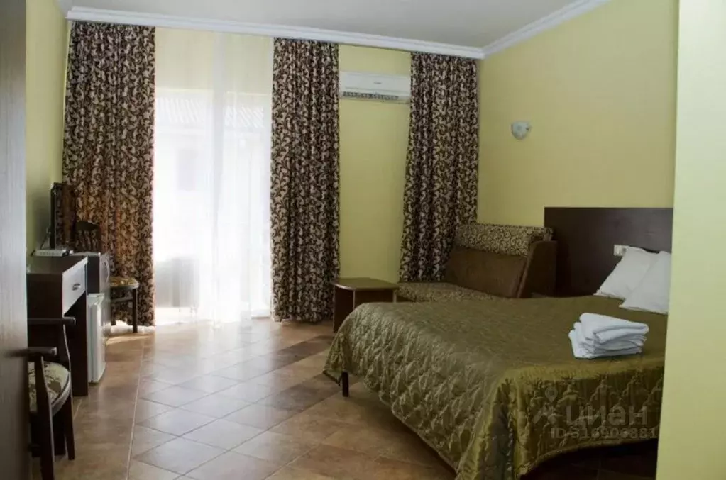 Комната Краснодарский край, Сириус пгт ул. Цветочная, 19/1 (22.0 м) - Фото 1