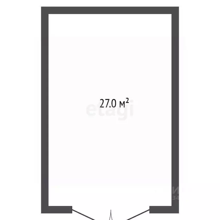 Гараж в Ханты-Мансийский АО, Ханты-Мансийск Обская ул., 24 (27 м) - Фото 1