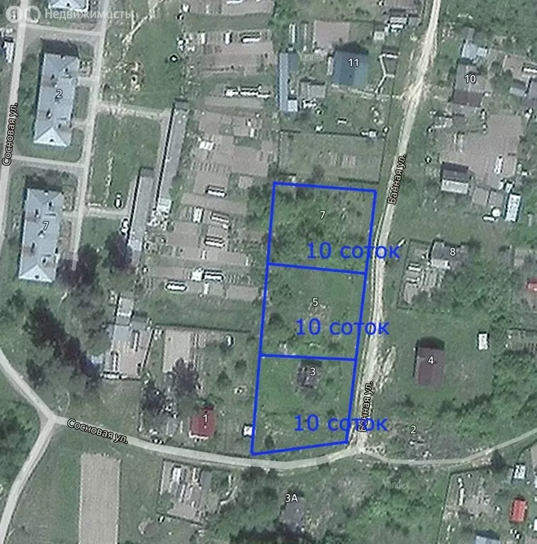 Участок в посёлок Чулково, Банная улица (10 м) - Фото 2