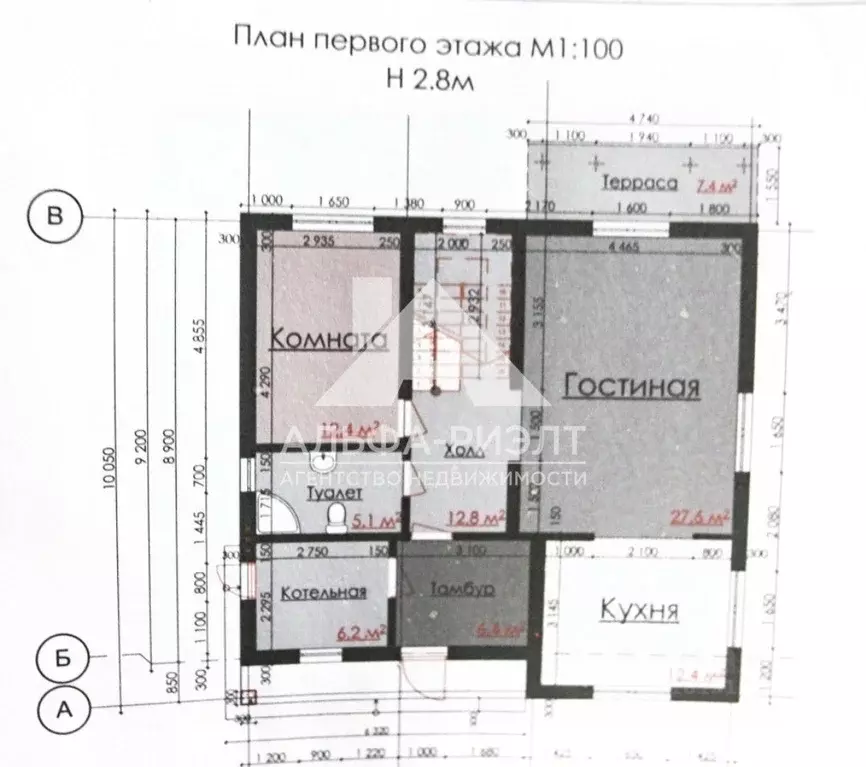 Дом в Калининградская область, Гурьевский муниципальный округ, пос. ... - Фото 1