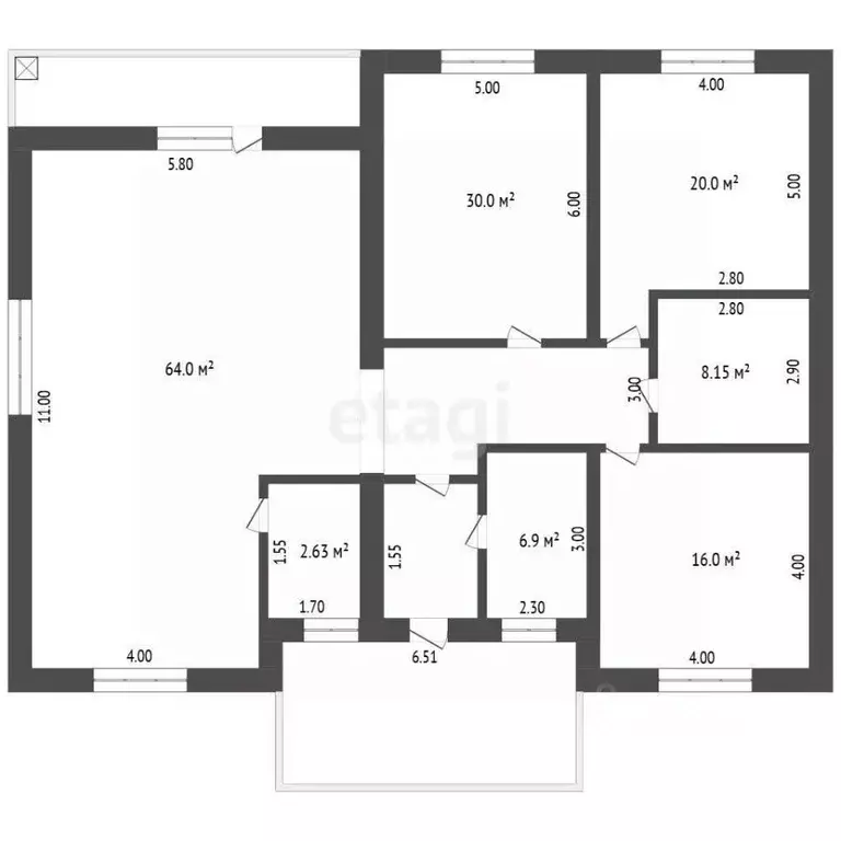 Дом в Владимирская область, Муром с. Лазарево, ул. 75 лет Победы, 40 ... - Фото 1