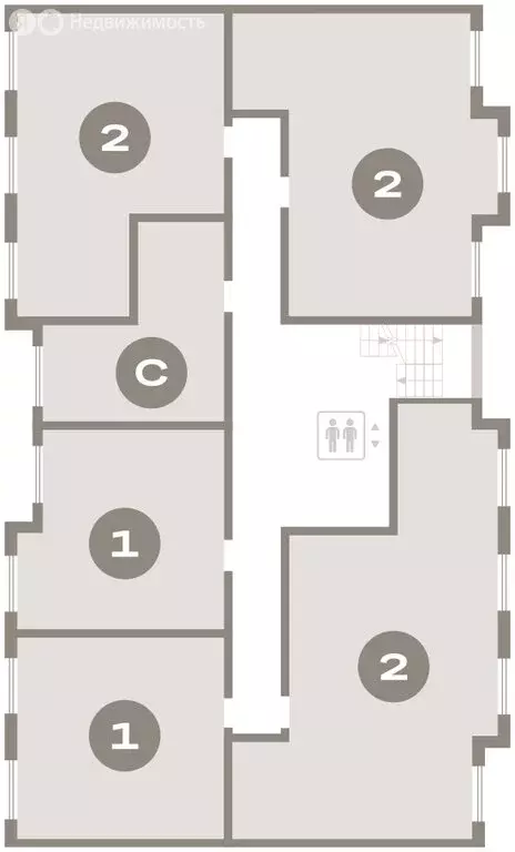 Квартира-студия: городской посёлок Новоселье, ЖК Брусника (27.94 м) - Фото 2