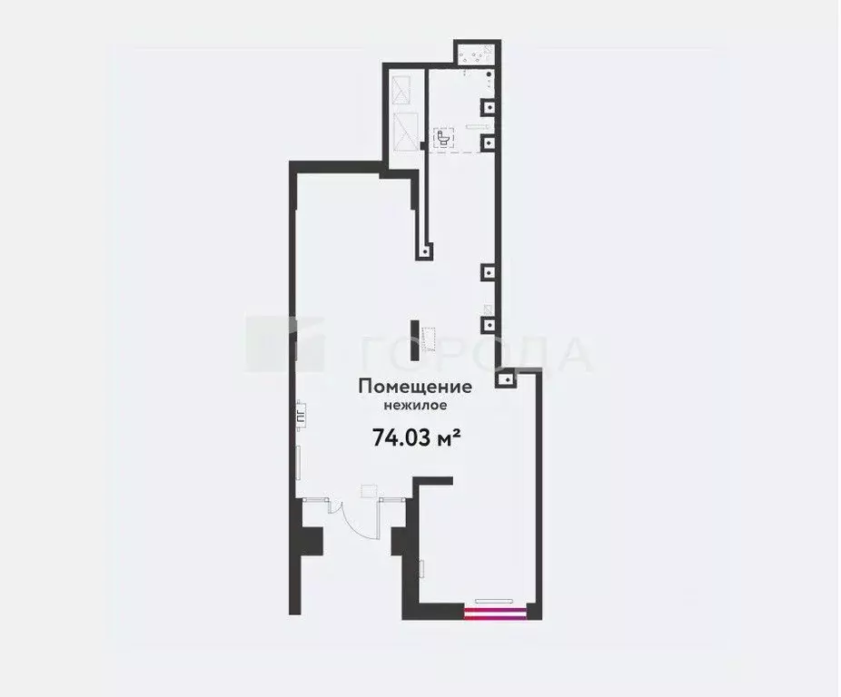 Офис в Новосибирская область, Новосибирск Сухарная ул., 109/2 (74 м) - Фото 2