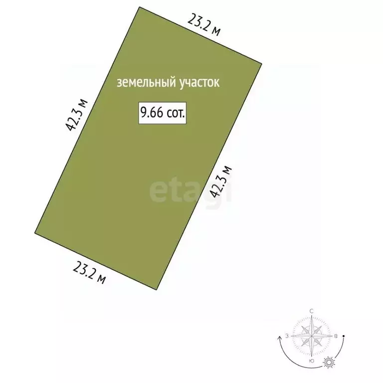 Участок в Мордовия, Лямбирский район, Берсеневское с/пос, Альтерра кп  ... - Фото 1