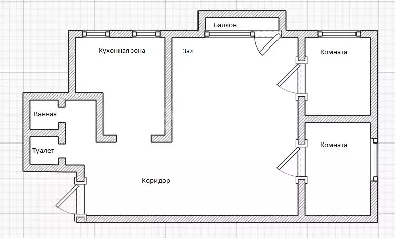 4-к кв. Приморский край, Владивосток ул. Свердлова, 18 (61.3 м) - Фото 1
