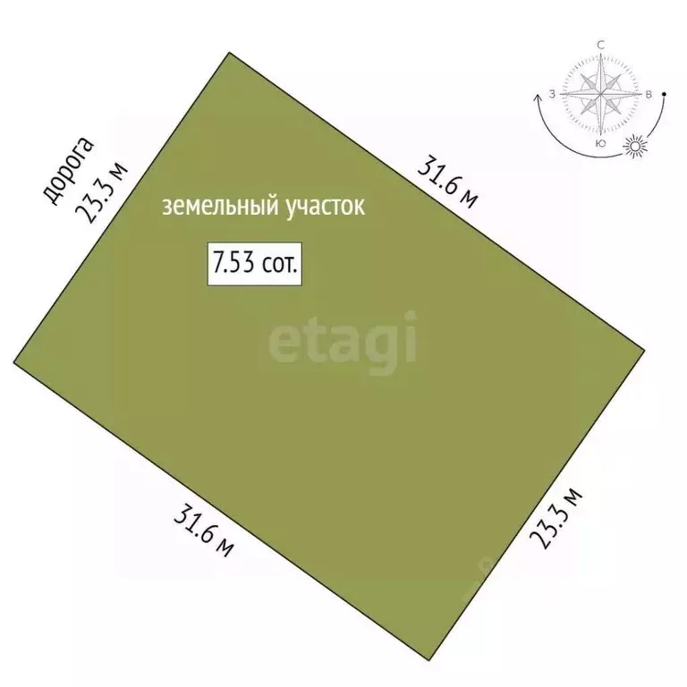 Участок в Костромская область, Кострома Соколиное Гнездо кп, 1 (7.53 ... - Фото 1