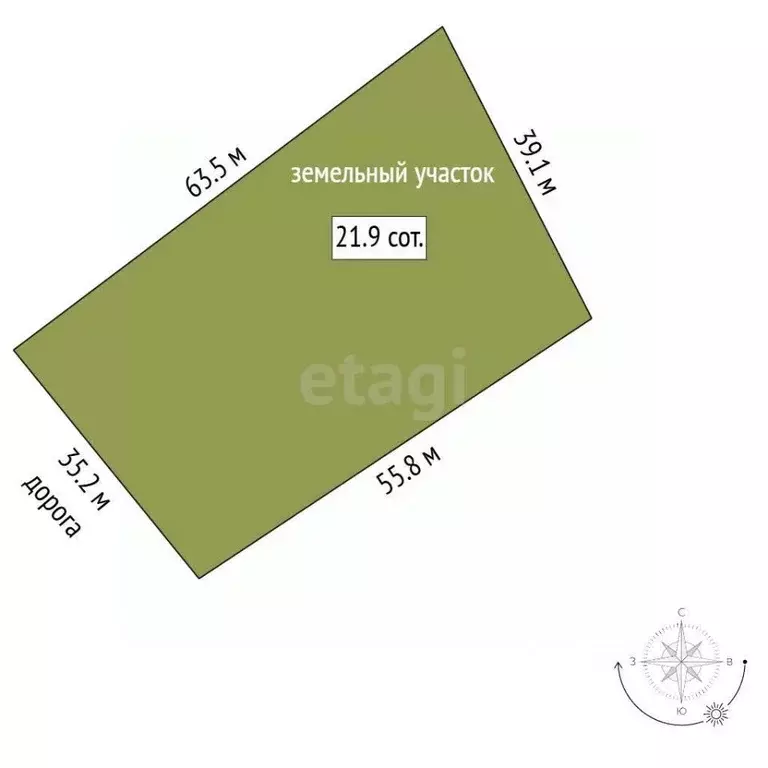 Участок в Ярославская область, Большесельский муниципальный округ, д. ... - Фото 2