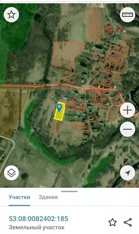 Участок в Новгородская область, Маловишерский район, Бургинское с/пос, ... - Фото 1