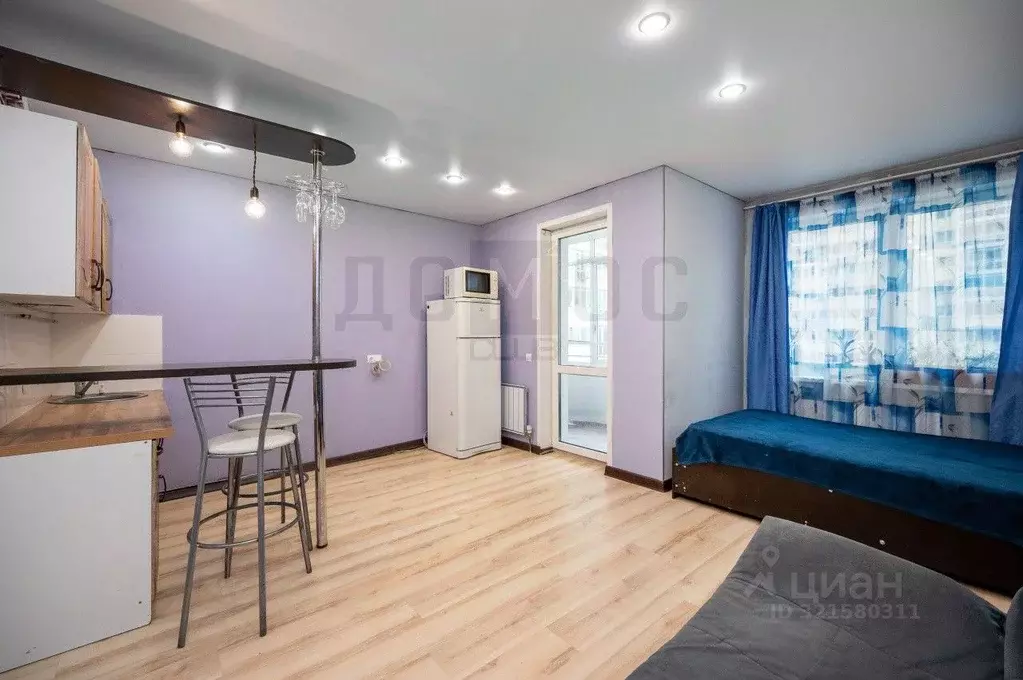 Студия Свердловская область, Екатеринбург ул. Соболева, 19 (32.7 м) - Фото 1